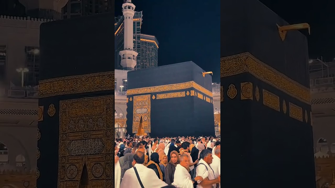 labaik allahumma labaik#kaaba#bandaeaasi#atifaslam