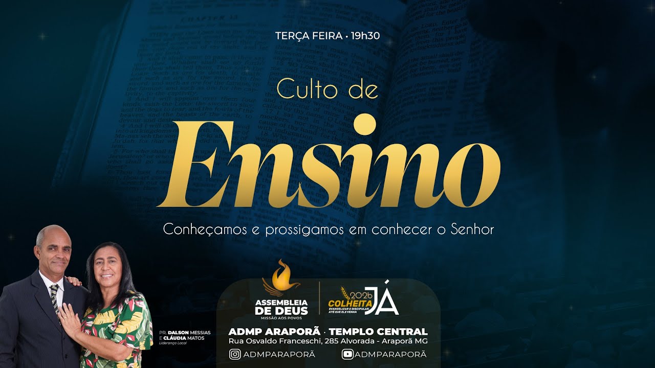CULTO DE ENSINO | 03.03.2026