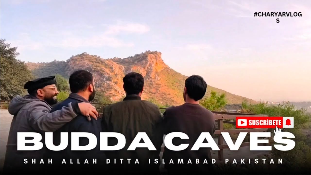 Char Yar Vlogs: Exploring 2,400-Year-Old Buddha Caves in Islamabad!