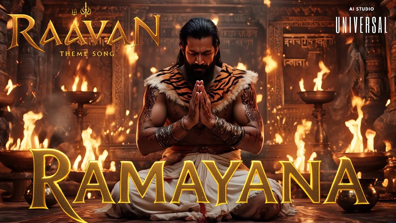 Raavan Theme Song | Ramayana | Yash | Ranbir Kapoor | Sai Pallavi | Sunny Deol