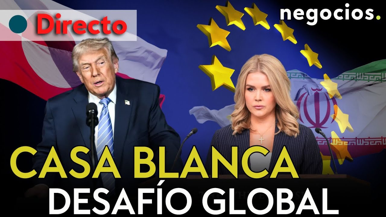 DIRECTO: EEUU DESAFÍA AL ORDEN GLOBAL: TRUMP SOBRE GROENLANDIA, AMENAZA A IRÁN Y CASTIGA A EUROPA