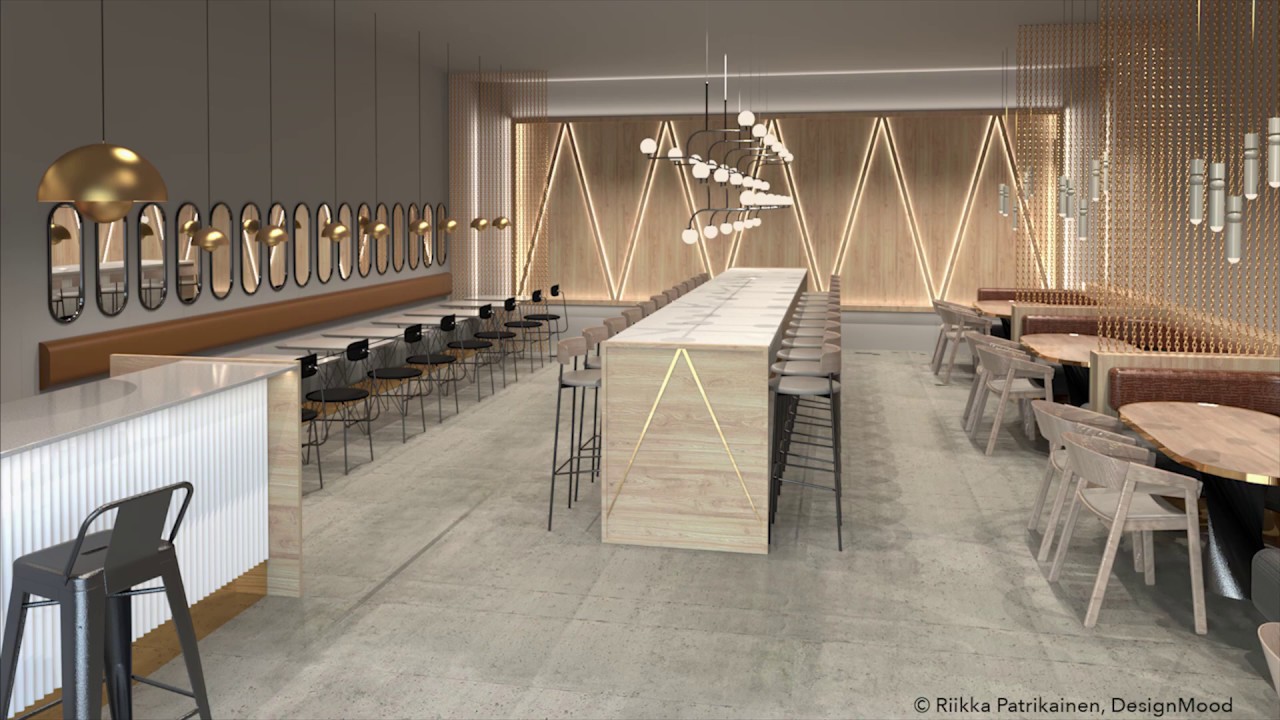 SketchUp-käyttäjäilta: SketchUp ja V-Ray sisustussuunnittelussa, RiikkaPatrikainen, Design Mood