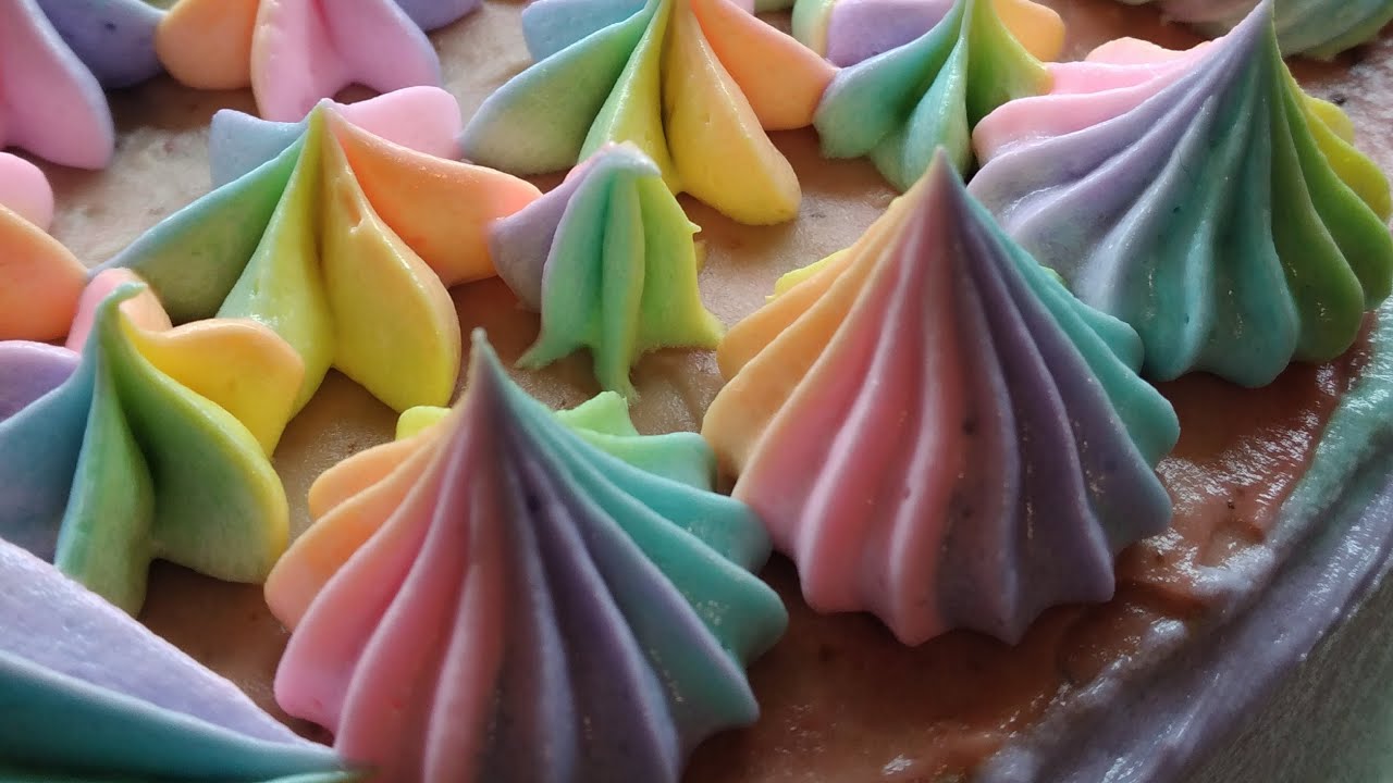 Decoración Crema Arcoíris / Rainbow Cream