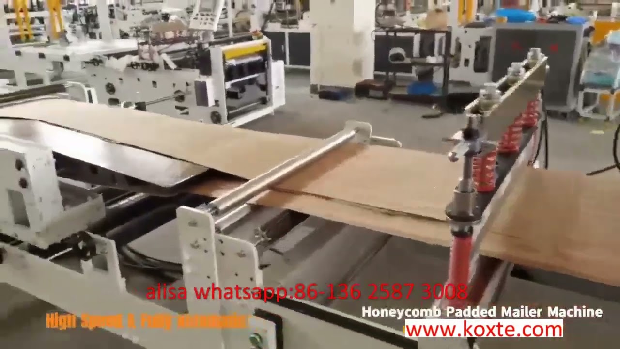 Made-in-China Bag Honeycomb Padded Paper Envelope Making Machine