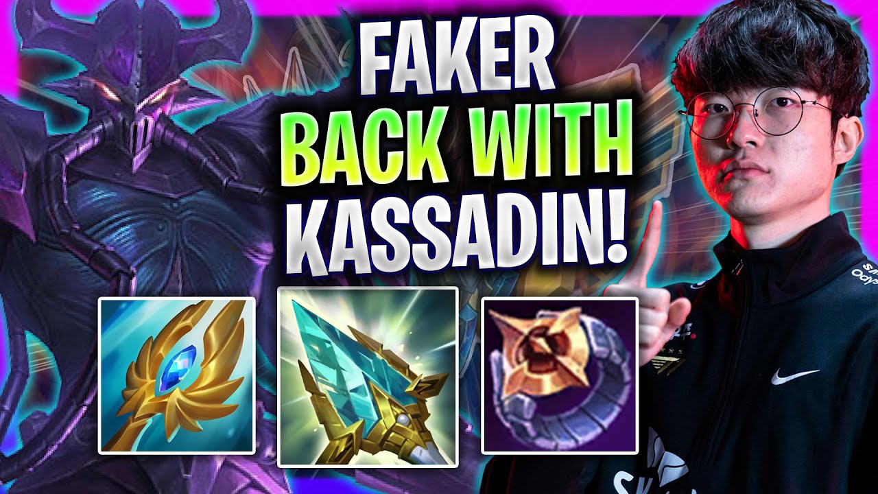 FAKER IS BACK WITH HIS KASSADIN MID! - T1 Faker Plays Kassadin Mid vs Sylas! | Season 2024