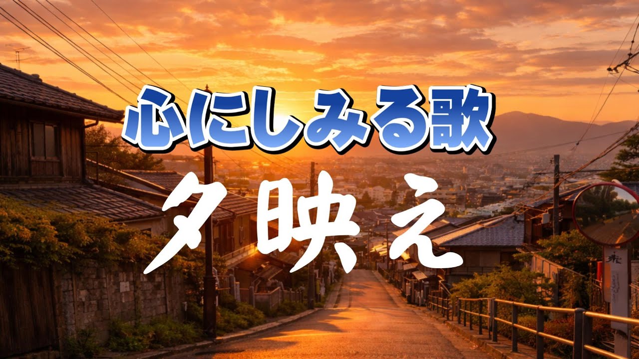 夕映え｜人生という名の旅路、夕映えに染まる時｜心のオリジナルソング