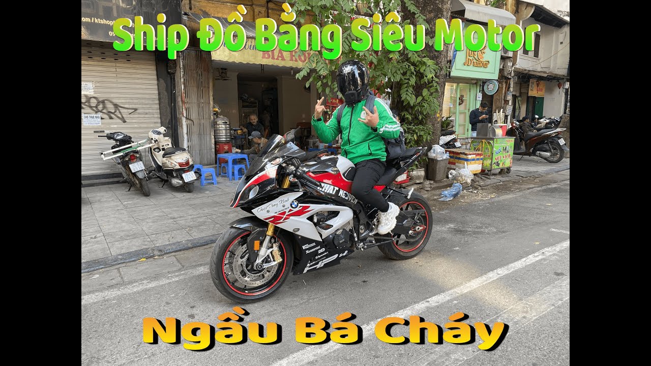Chạy Grab Ship Bằng PKL Cực Ngầu | Chất Nguyễn S1000rr