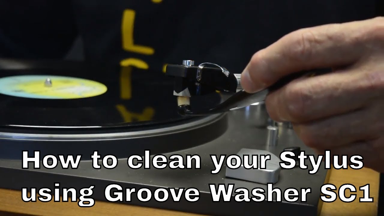 How to clean your turn table stylus using Groove Washer's SC1