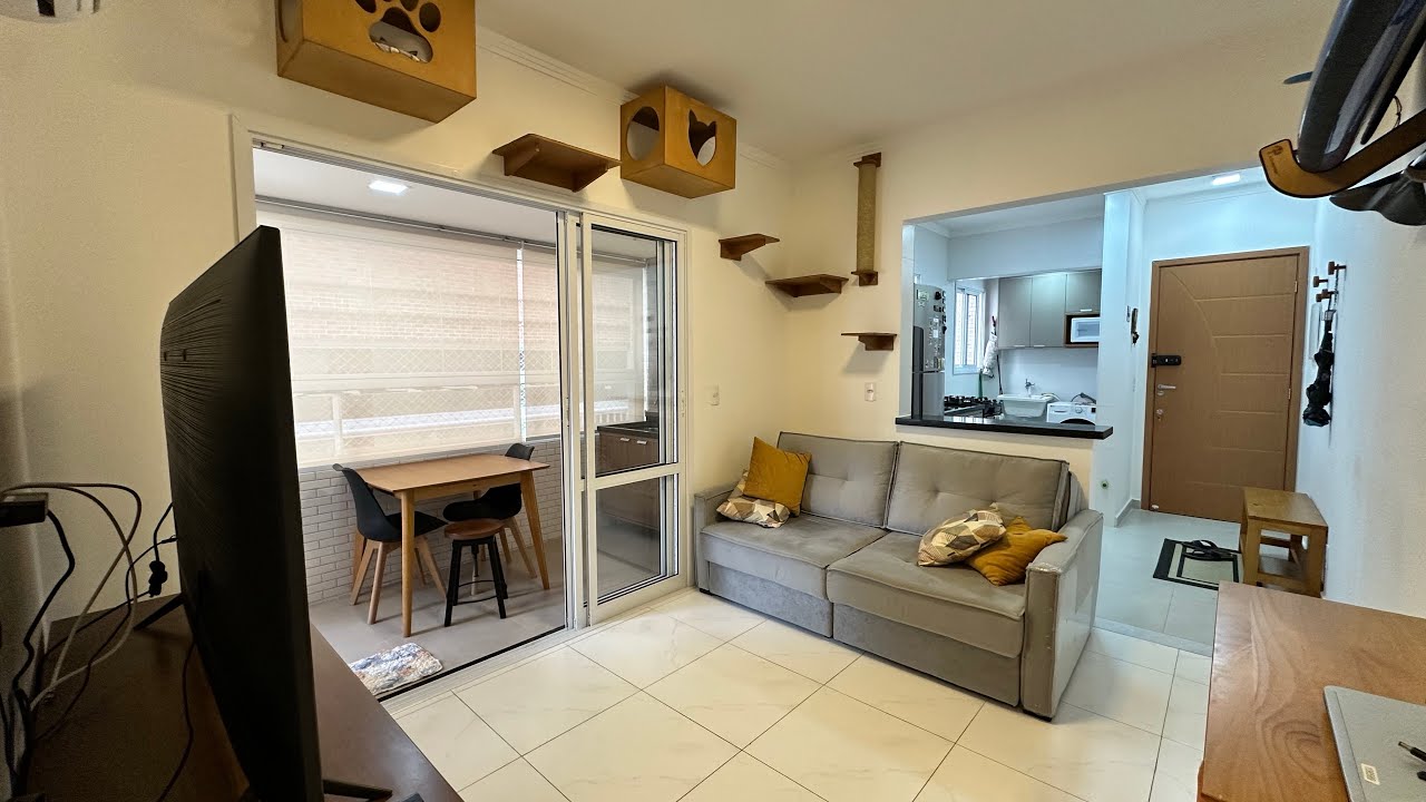 Apartamento com 1 suíte à venda, 53 m² por R$ 380.000 - Guilhermina - Praia Grande/SP