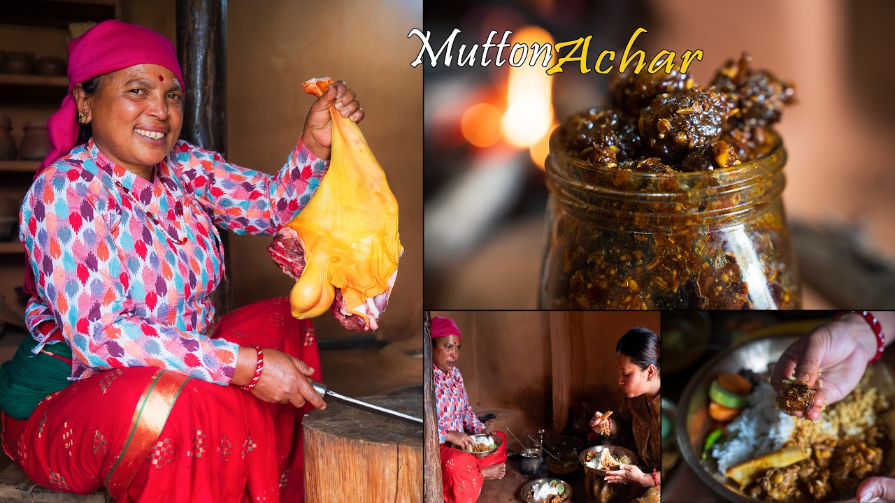 Mutton Pickle Recipe || स्वादिलो, छिट्टो र लामो समयसम्म टिक्ने खसीको मासुको अचार || Kanchhikitchen