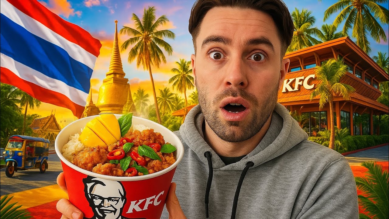 Ik Probeerde de KFC in Thailand! 🇹🇭