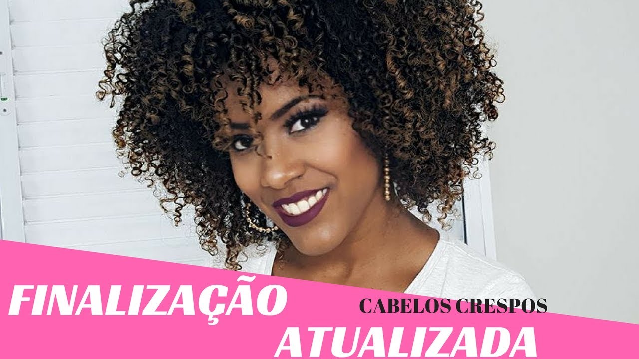 FINALIZAÇÃO COM FRANJA PARA CABELOS CRESPOS/CACHEADOS