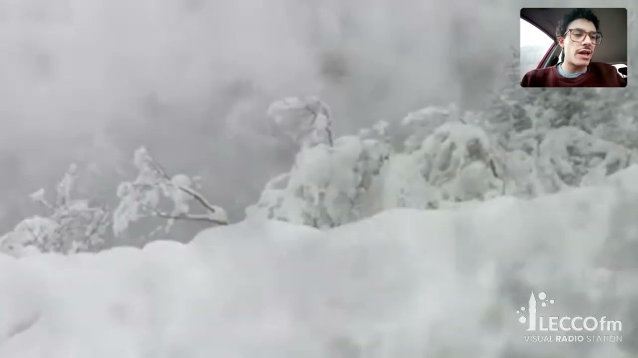 A Morterone la neve blocca ancora la strada: 