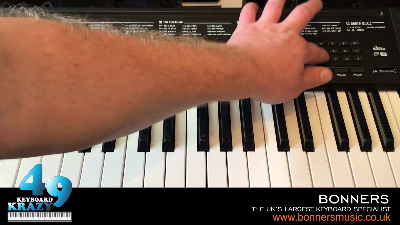 Casio CTK-3500 Keyboard - Tutorial