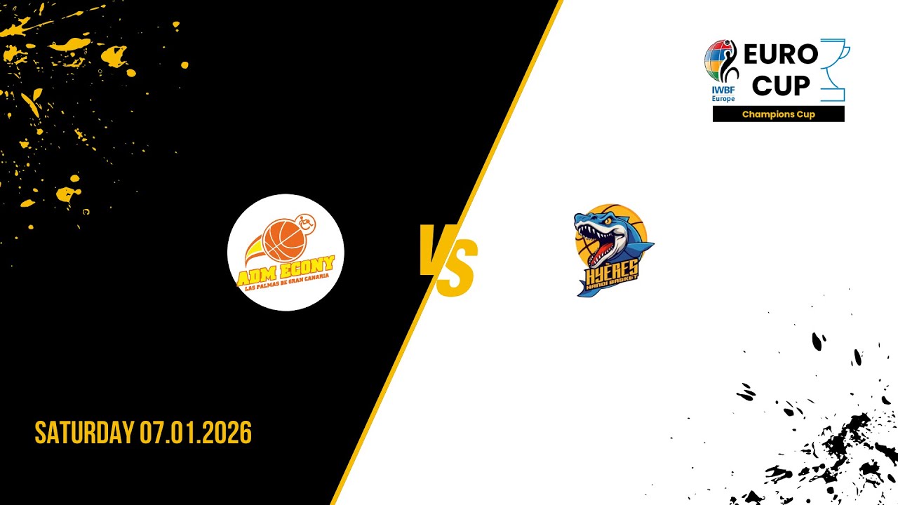 ECONY GRAN CANARIA vs  HYERES HANDI BASKET | CHAMPIONS CUP GROUP B