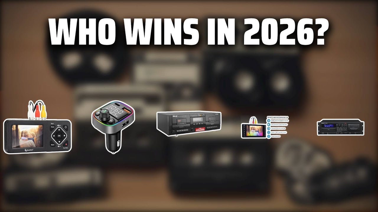 The Top 5 Best Cassette to MP3 in 2026 - Must Watch Before Buying!