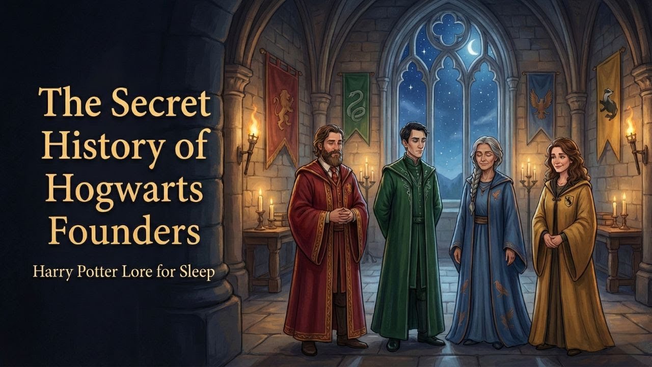 The Secret History of Hogwarts Founders | Harry Potter Lore For Sleep