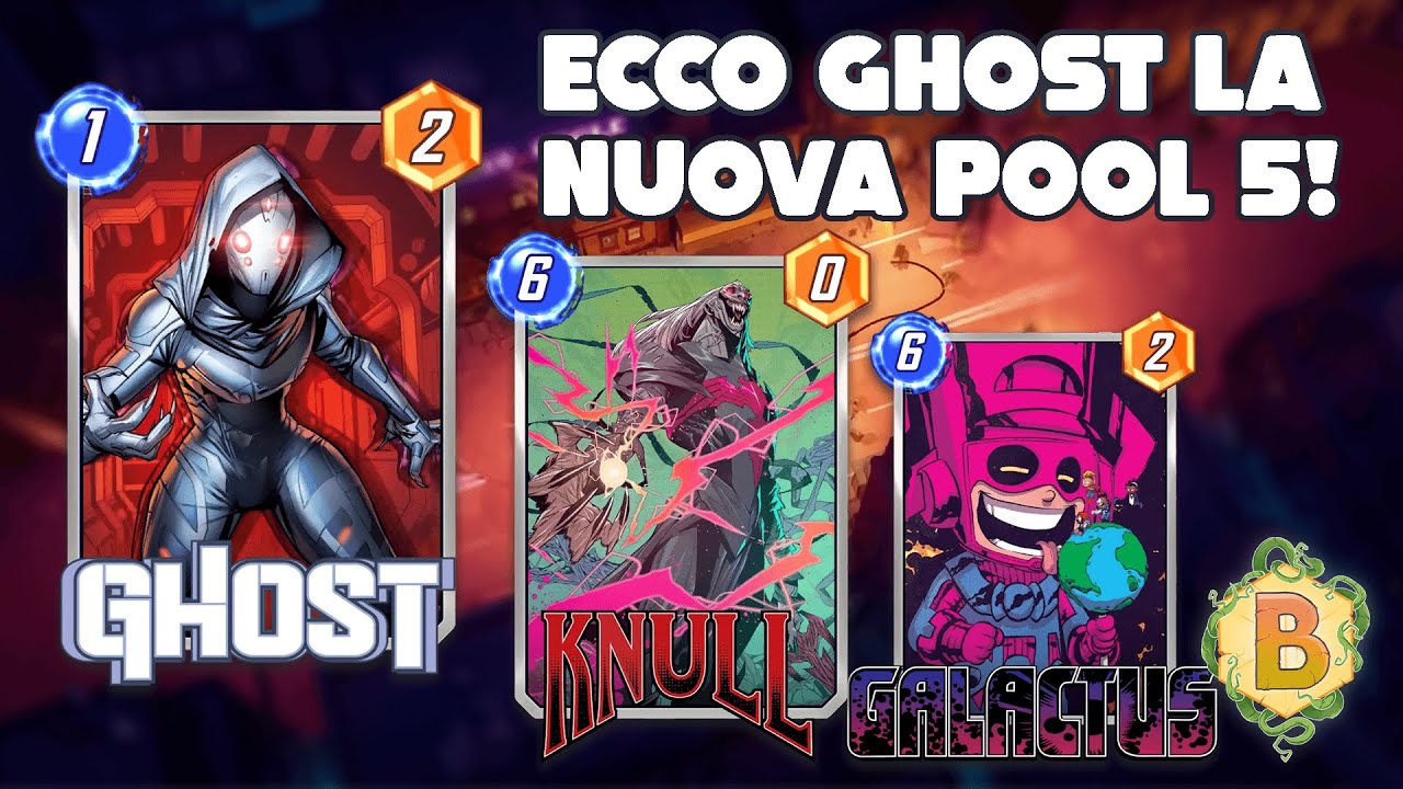 Giochiamo Ghost la Nuova Pool 5! - Marvel Snap Ita