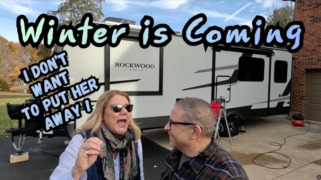 Protect Your RV! How We Winterize Our 2026 Rockwood Ultra Lite 2618RD