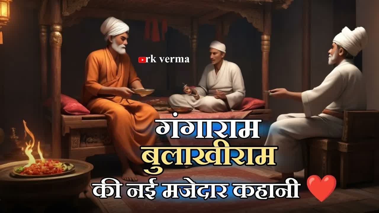 गंगाराम पटेल बुलाखीराम नाई की मजेदार कहानी ｜ Akbar birbal ｜ gangaram patel ｜ hindi kahani ｜ rk verma