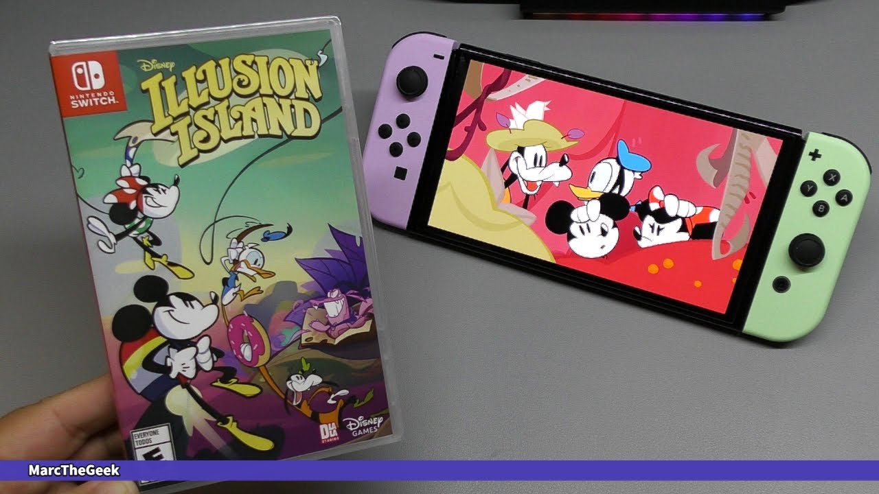 Disney's Illusion Island Unboxing / Gameplay on Nintendo Switch