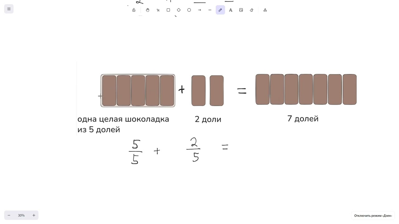 Дроби, часть 6.