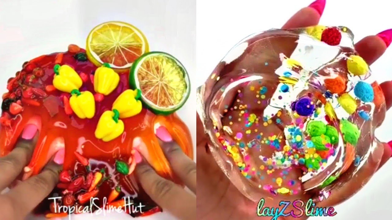 Satisfying Slime-Amazing ASMR Slime Video