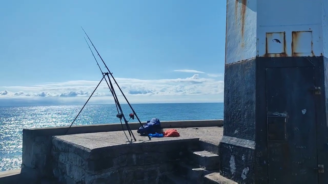 Porthcawl pier/breakwater fishing