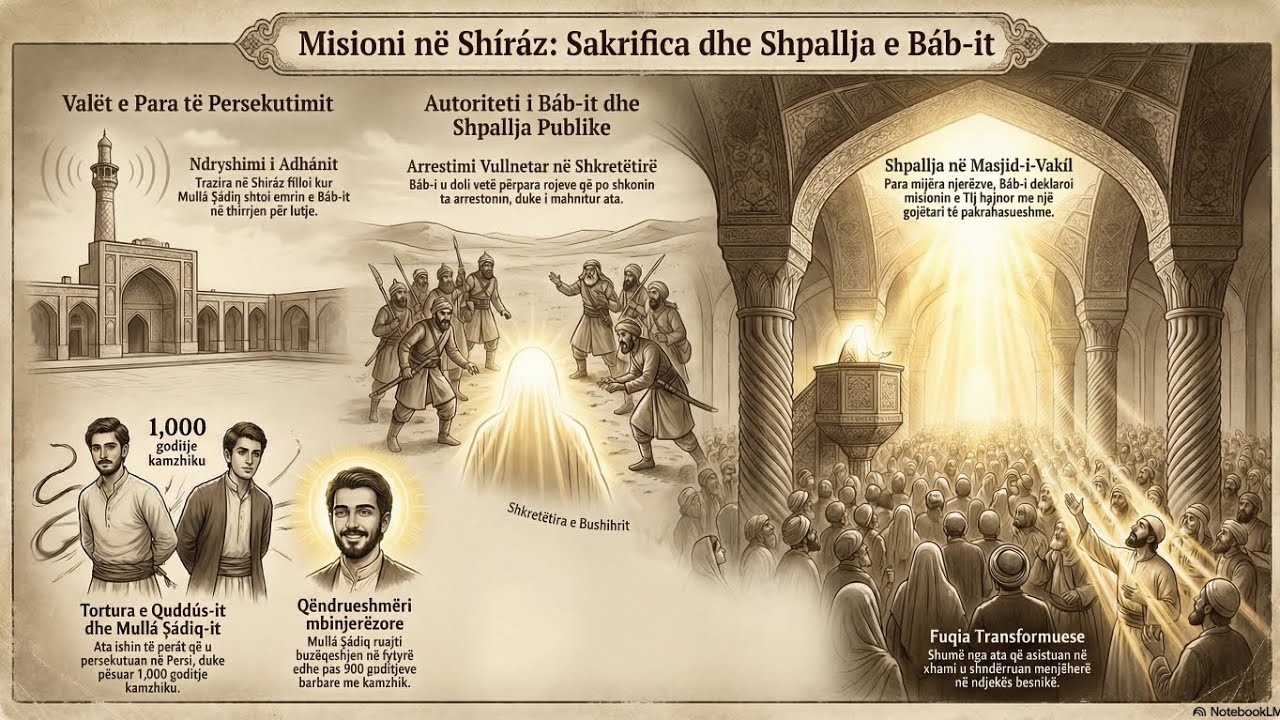 KAPITULLI VIII: QËNDRIMI I BÁB·IT NË SHÍRÁZ PAS PELEGRINAZHIT – I