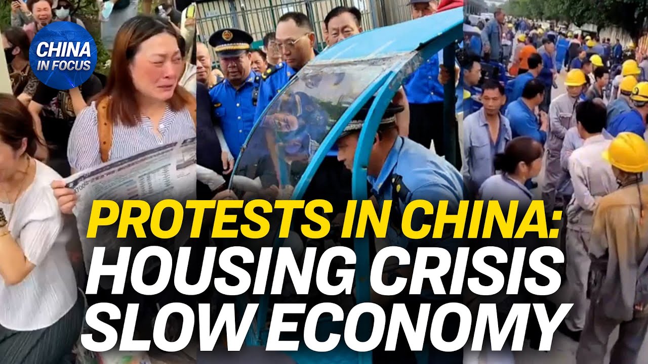 Report: Slow Economy, Housing Crisis Fuel More Protests in China | China In Focus