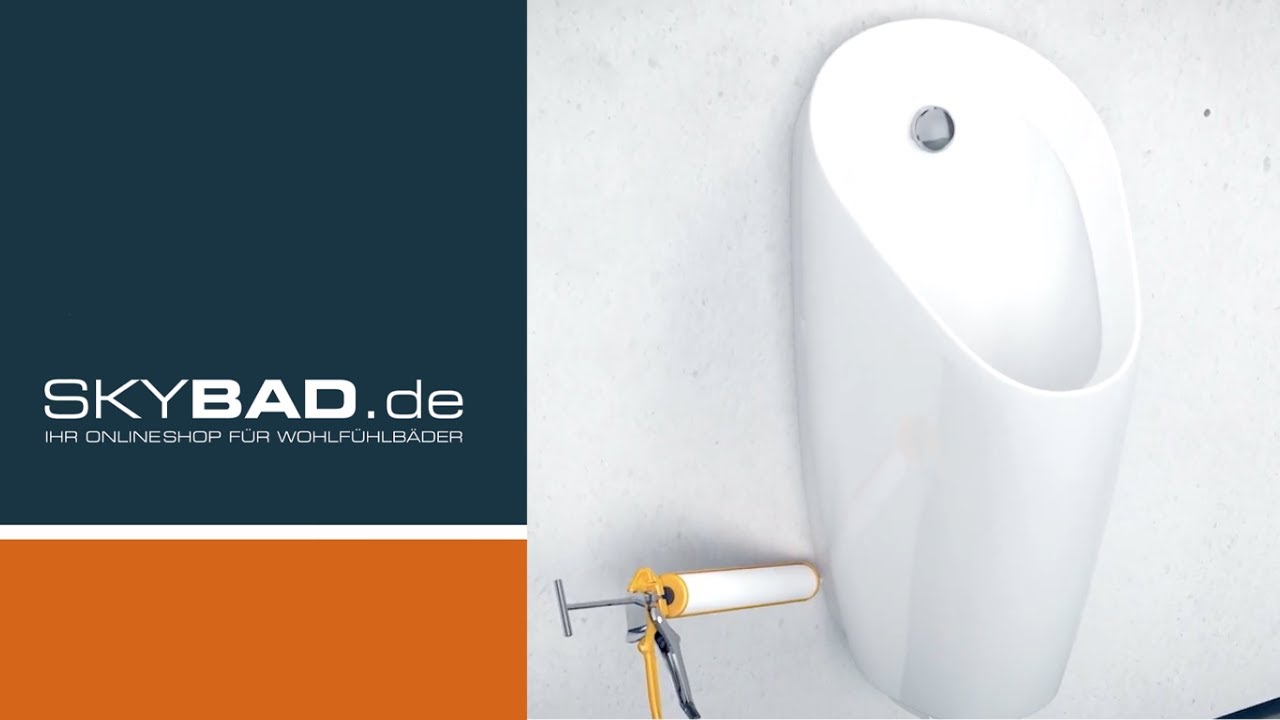 Geberit Urinal Preda Installation I DE
