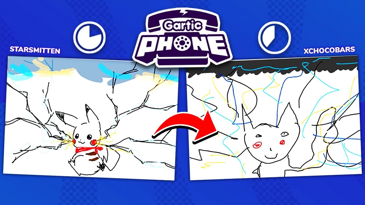 gartic phone but you have to copy the previous drawing...