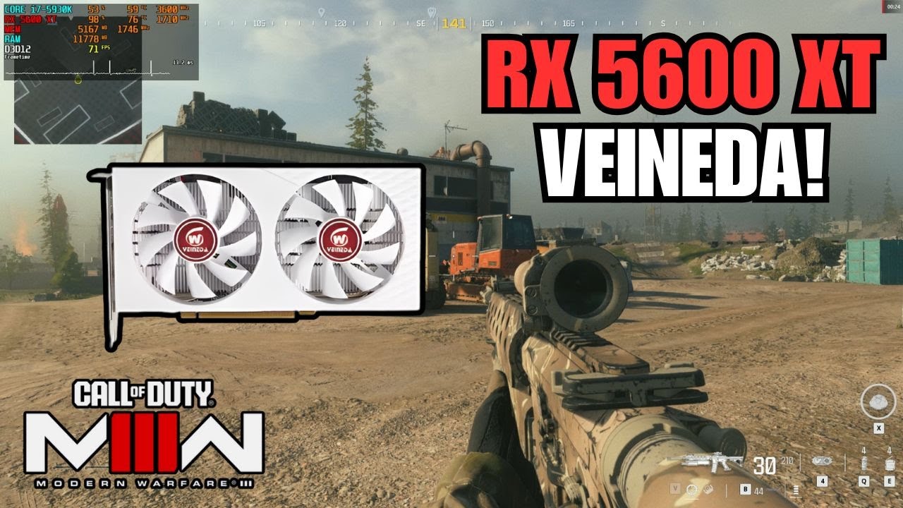 Call of Duty: Modern Warfare III - RX 5600 XT RODANDO NO ULTRA!