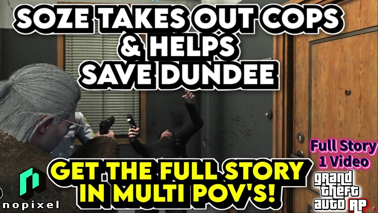 Koil and Chang Gang Save Dundee from LSPD | GTA RP NoPixel 4.0