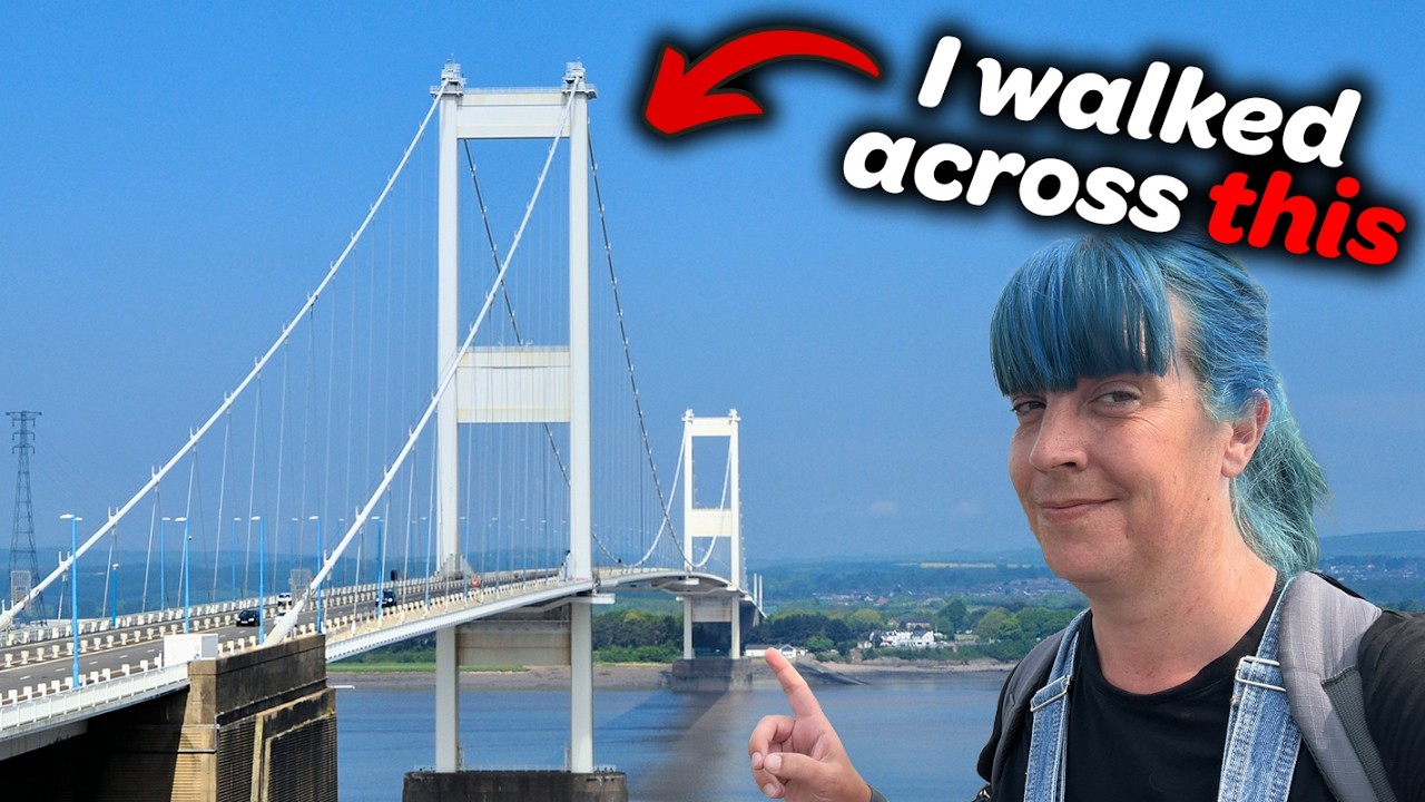 I walked across the Severn Bridge to prove to myself I could do it...