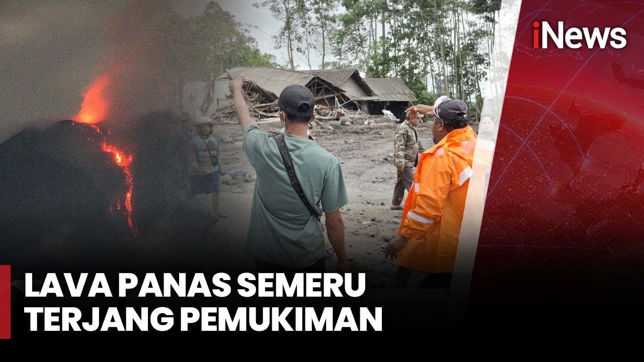 Erupsi Semeru, Jalung Penghubung Lumajang-Malang Ditutup | iNews Pagi 6/12