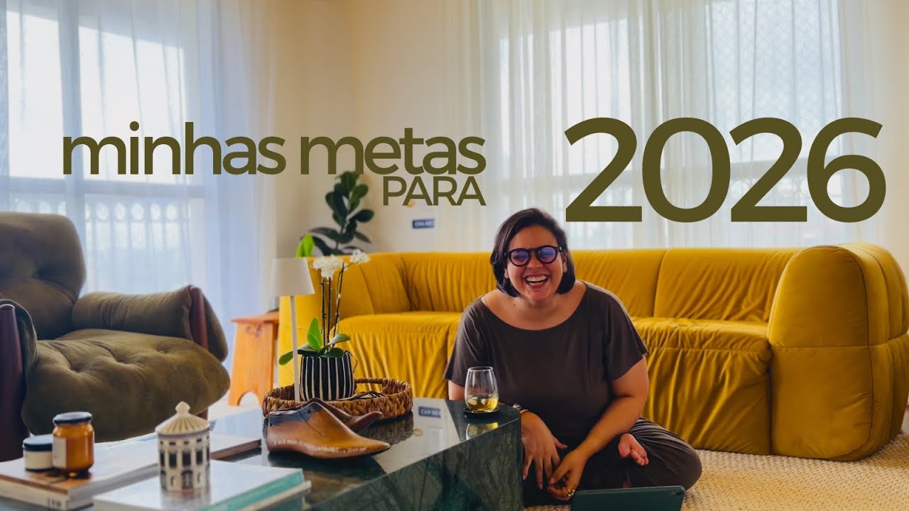 Como planejei minhas metas para 2026