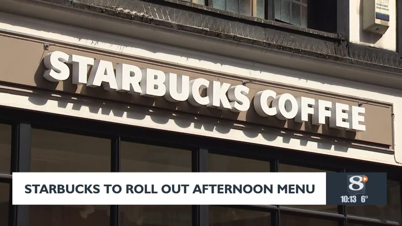 Starbucks to Roll Out Afternoon Menu