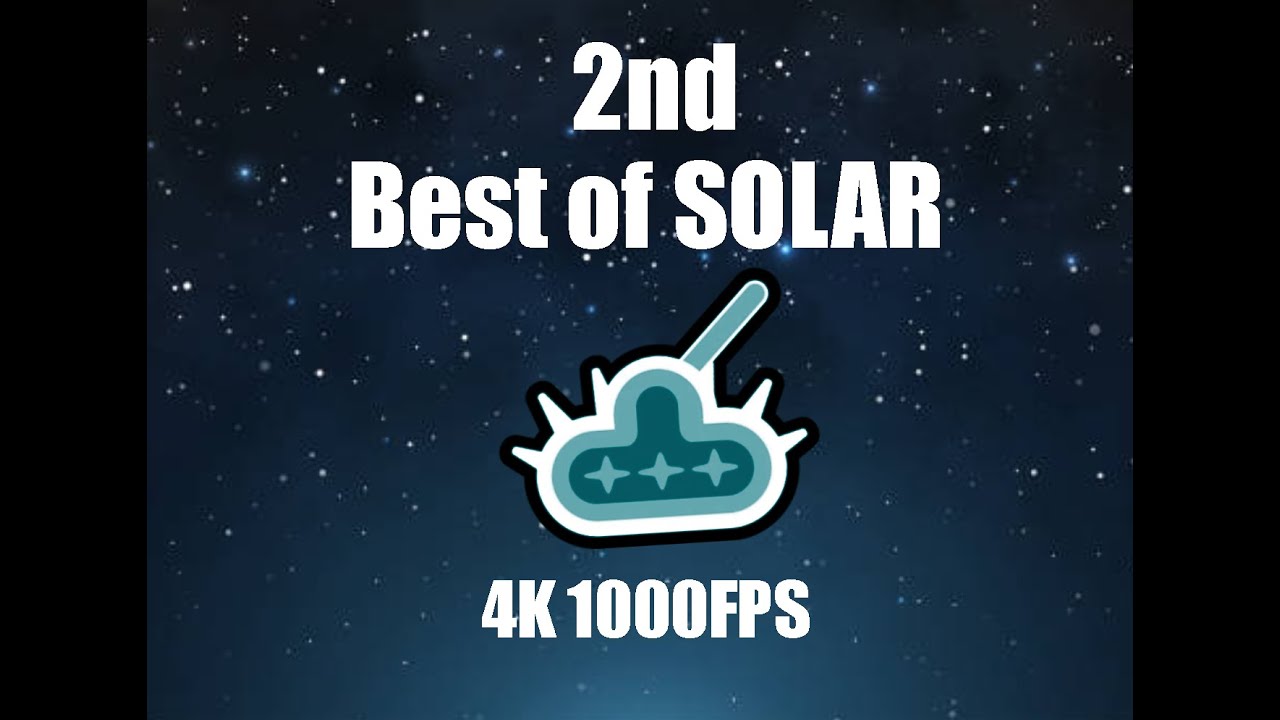 Second best of SOLAR | Rocket Bot Royale Montage | 4K 1000FPS