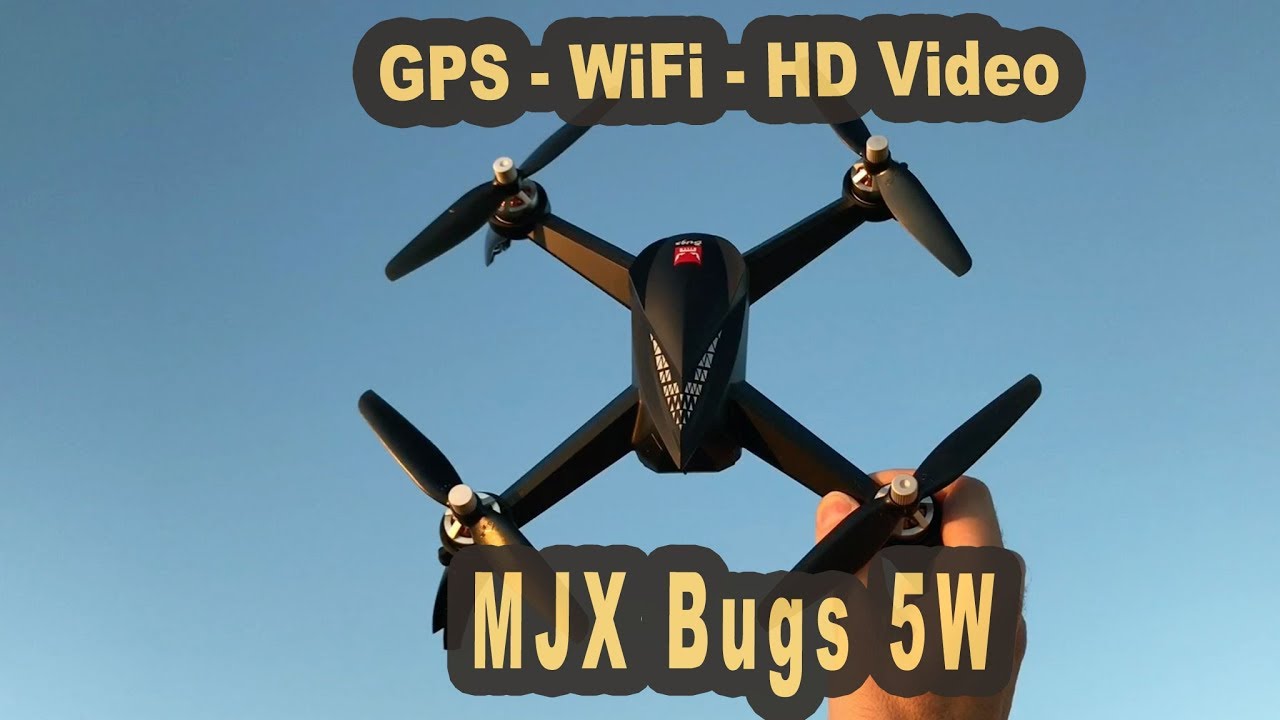 MJX Bugs 5W HD Video Quadcopter mit GPS Verfolgungsfunktion
