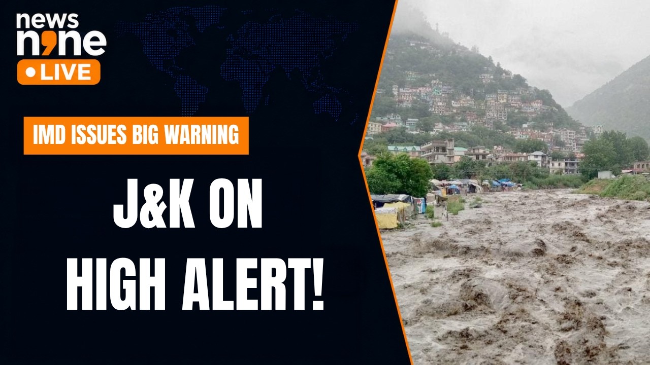 IMD Issues Heavy Rain Alert for North India; J&K Faces Flash Flood Risk | News9