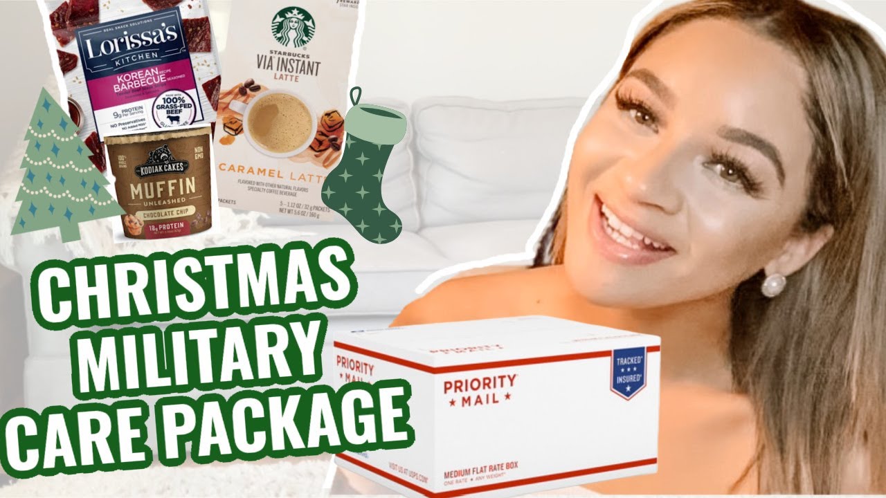 CHRISTMAS THEMED MILITARY CARE PACKAGE // Tips + Ideas To Make The Perfect Deployment Care Package