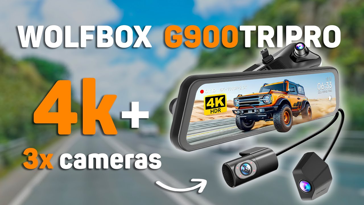 Testing the Wolfbox G900 TriPro: Cabin + Bumper + Dash Cam!