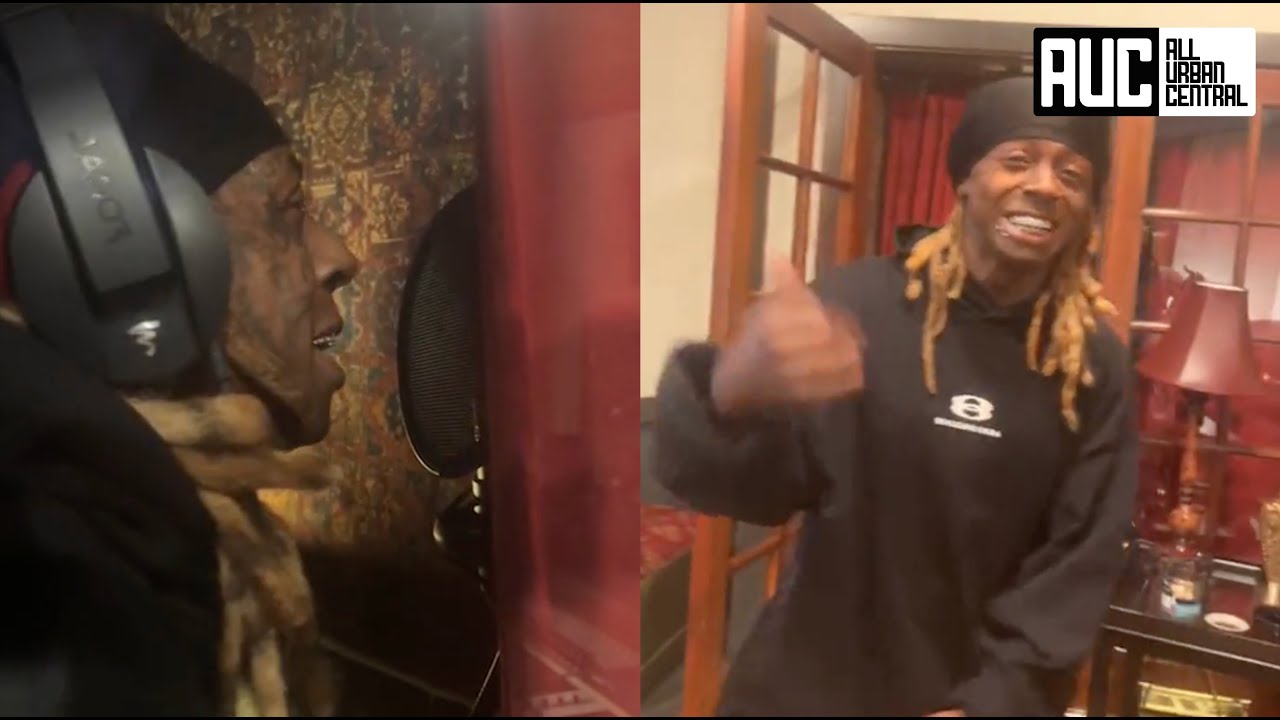 Lil Wayne Shows New Recording Studio Spits 6am Freestyle About Soul Food 🔥