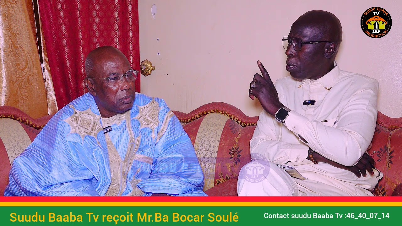 Suudu Baaba Tv reçoit mr.Ba Bocar soulé