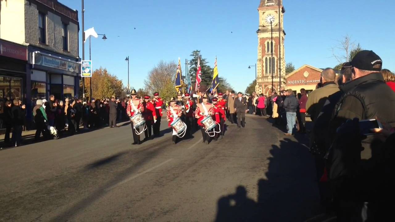 Newmarket Remembrance Parade 10/11/2013