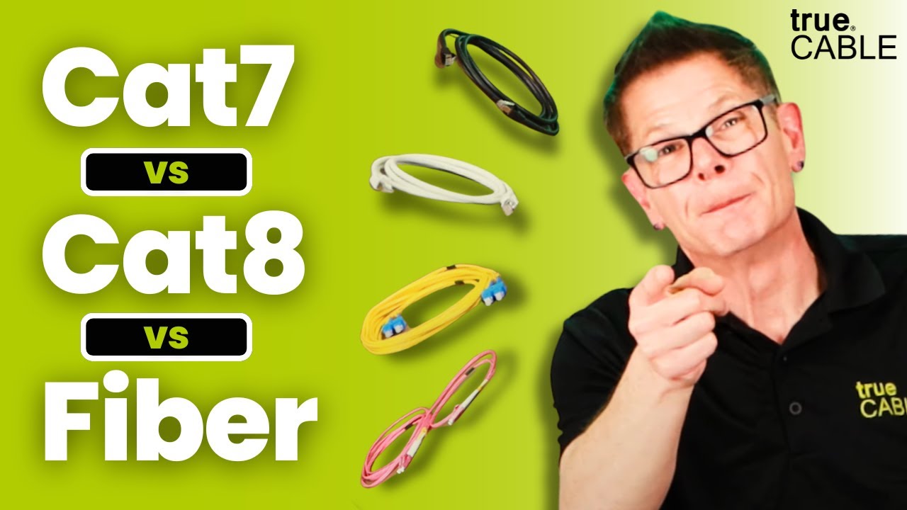 Cat7 против Cat8 против оптоволокна | Что вам нужно знать в 2024 году!