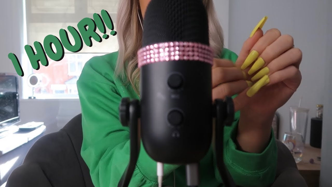ASMR | 1 HOUR of Nail on Nail Clacking (NO TALKING)