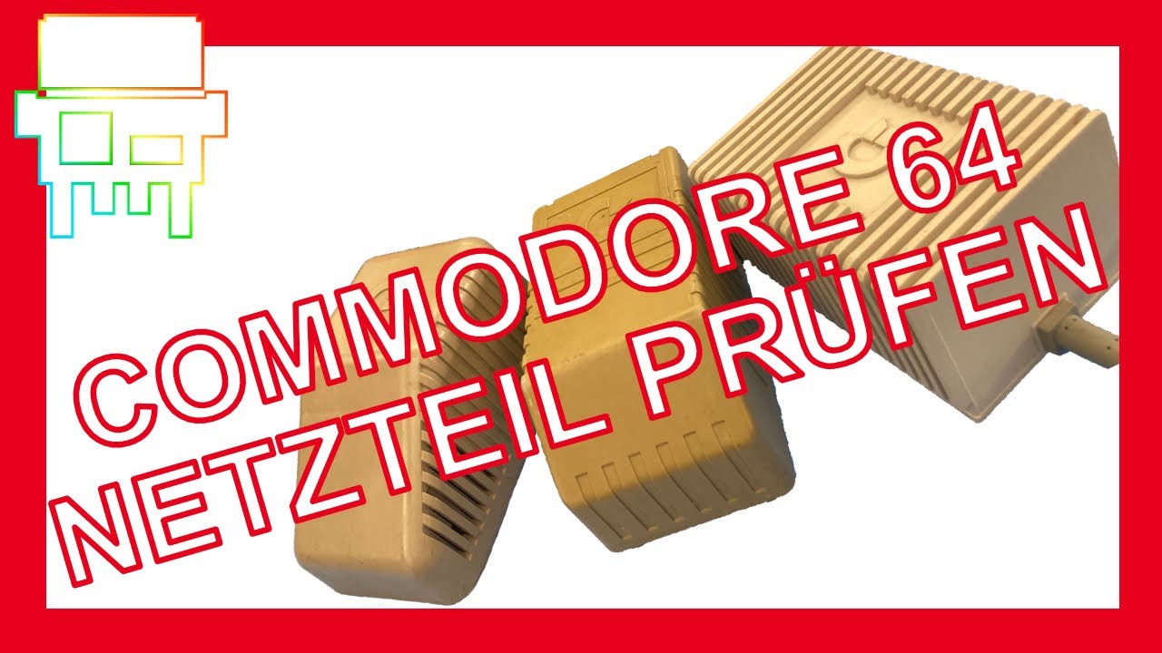 Commodore 64 - Netzteil prüfen - [Folge 001]