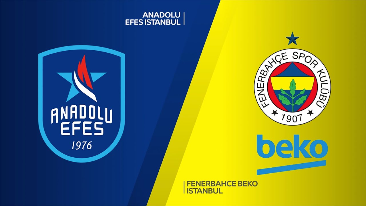 Anadolu Efes Istanbul - Fenerbahce Beko Istanbul  Highlights | EuroLeague, RS Round 2
